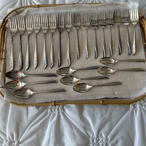 Vintage Wm A Rogers Oneida Spoons And Forks 1962 Floral
MCM Design